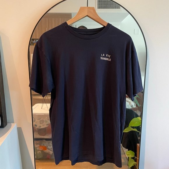 The Quiet Life T Shirt - "La Vie Tranquille" - Men's - Large - Picture 1 of 4